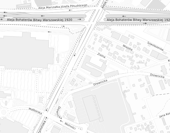 Mapa z adresem organizacji