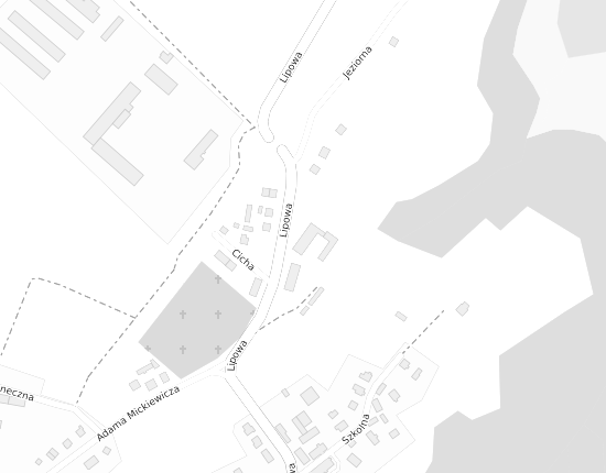 Mapa z adresem organizacji