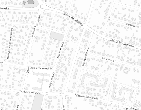 Mapa z adresem organizacji