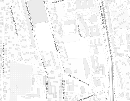 Mapa z adresem organizacji