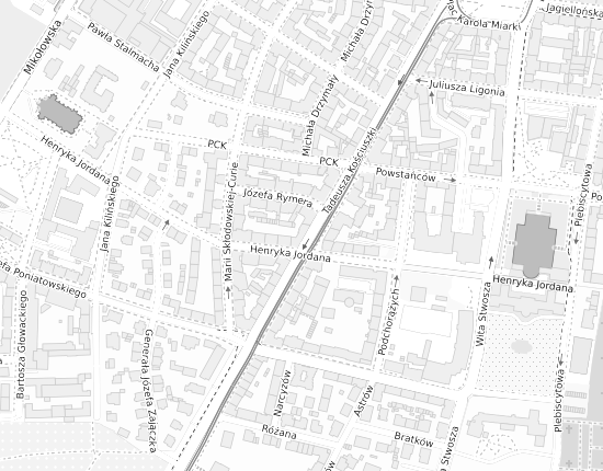 Mapa z adresem organizacji