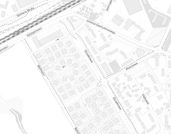 Mapa z adresem organizacji