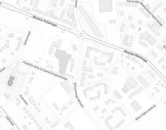 Mapa z adresem organizacji