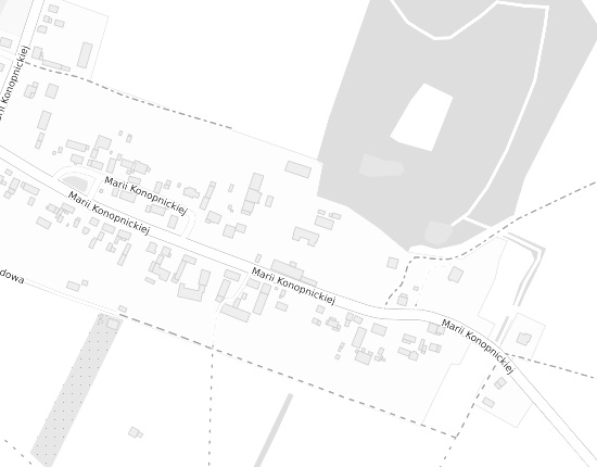Mapa z adresem organizacji