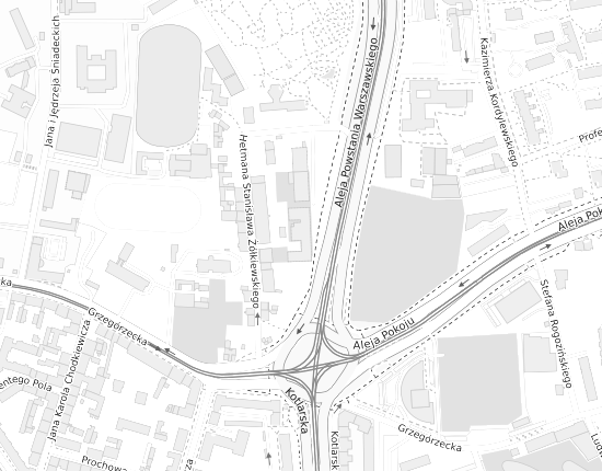 Mapa z adresem organizacji