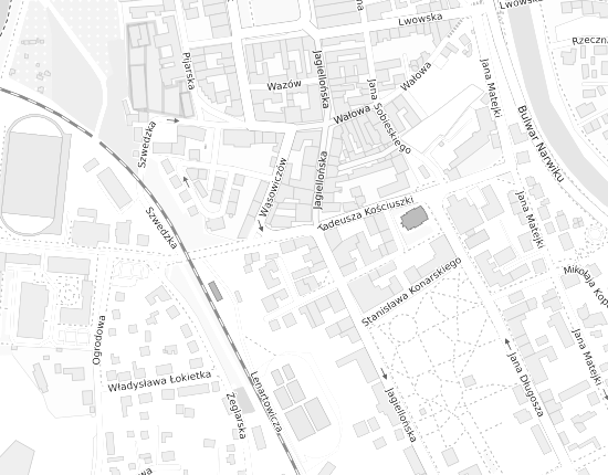 Mapa z adresem organizacji