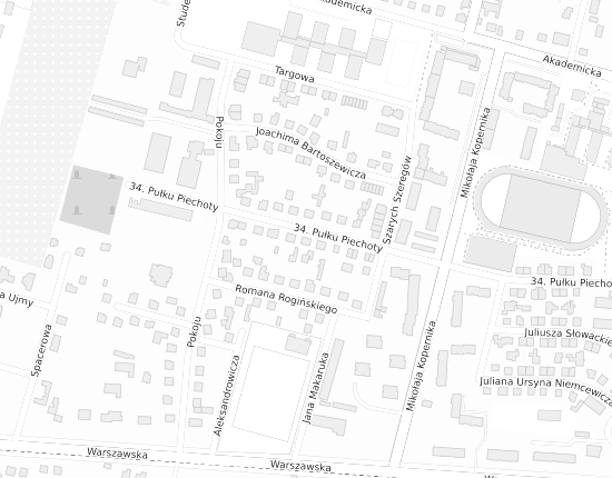 Mapa z adresem organizacji