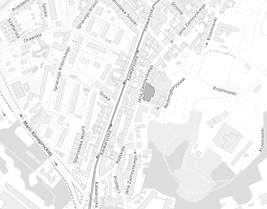 Mapa z adresem organizacji