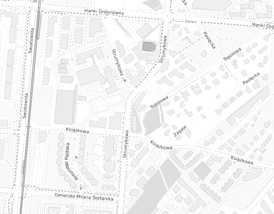 Mapa z adresem organizacji