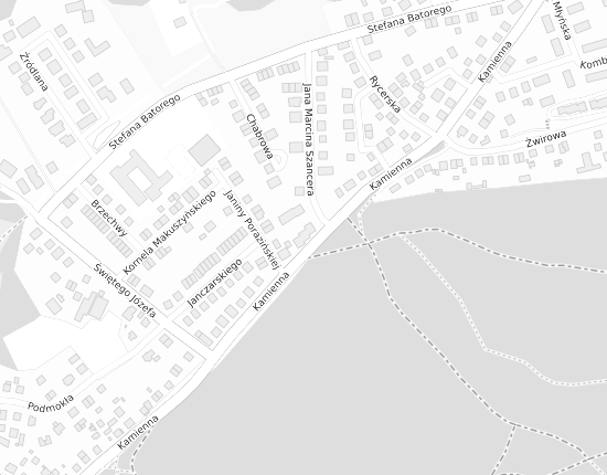 Mapa z adresem organizacji