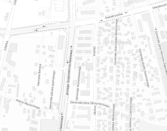 Mapa z adresem organizacji