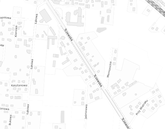 Mapa z adresem organizacji