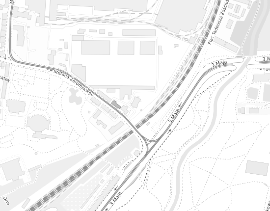 Mapa z adresem organizacji