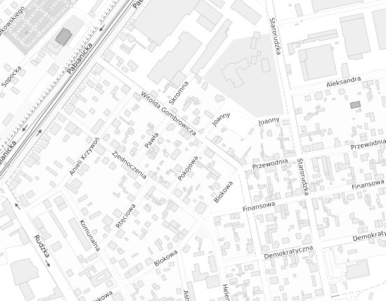Mapa z adresem organizacji