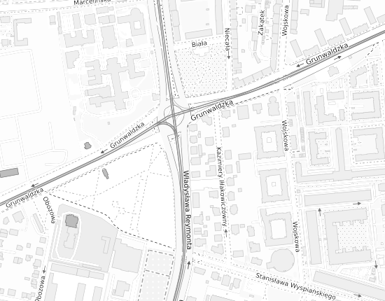 Mapa z adresem organizacji
