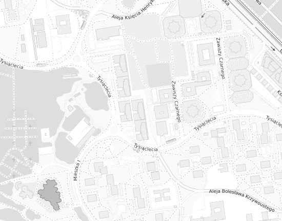 Mapa z adresem organizacji