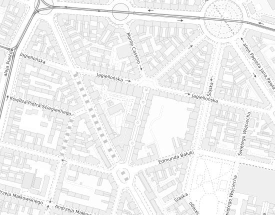 Mapa z adresem organizacji