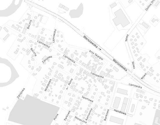 Mapa z adresem organizacji