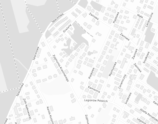 Mapa z adresem organizacji