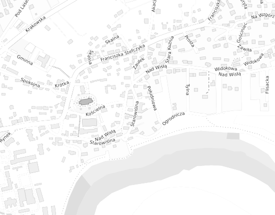 Mapa z adresem organizacji