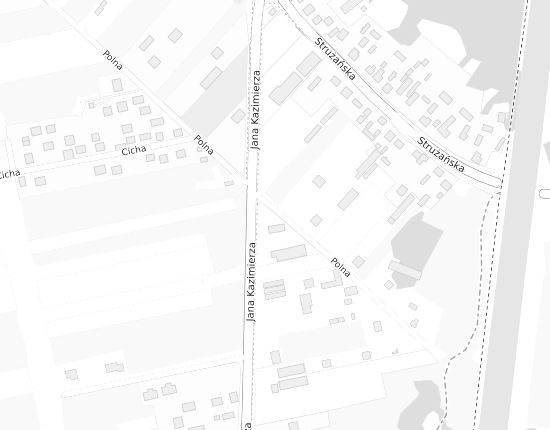 Mapa z adresem organizacji