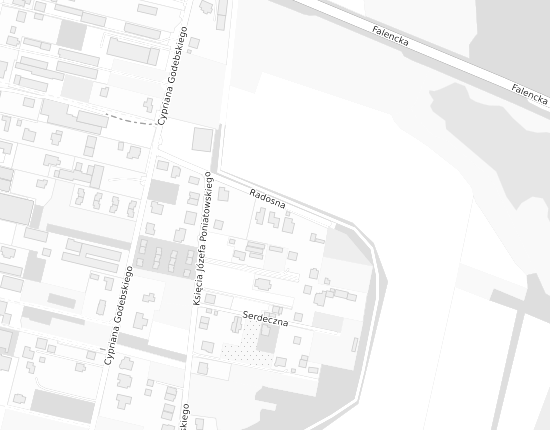 Mapa z adresem organizacji