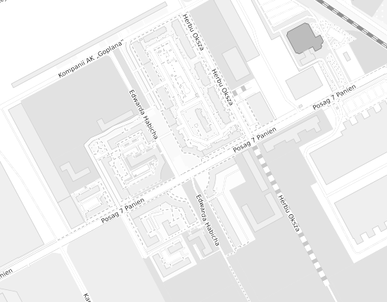 Mapa z adresem organizacji