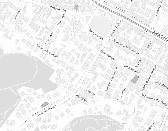 Mapa z adresem organizacji