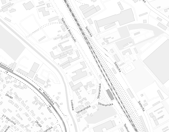 Mapa z adresem organizacji