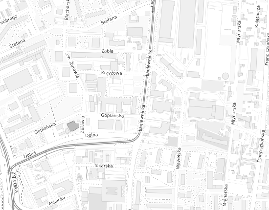 Mapa z adresem organizacji
