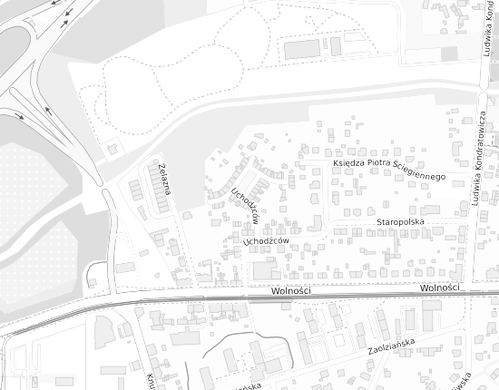Mapa z adresem organizacji