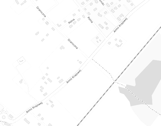 Mapa z adresem organizacji