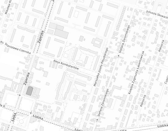 Mapa z adresem organizacji