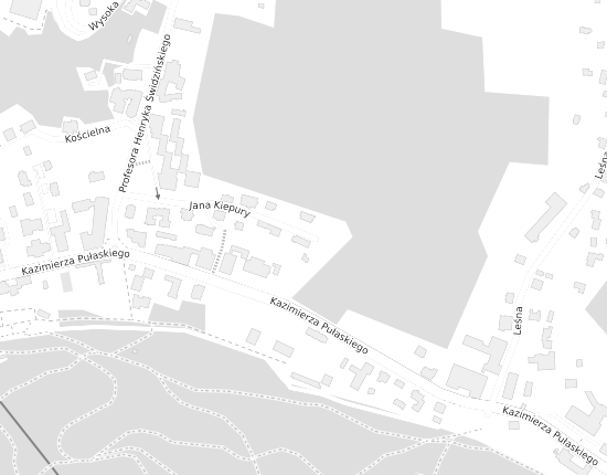 Mapa z adresem organizacji
