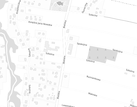 Mapa z adresem organizacji