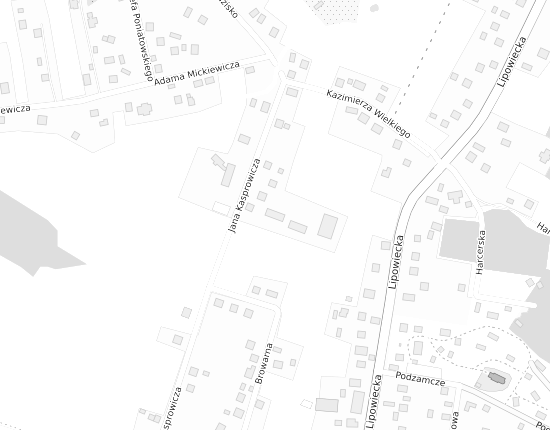 Mapa z adresem organizacji