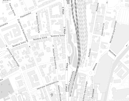Mapa z adresem organizacji