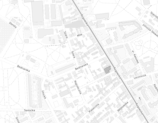 Mapa z adresem organizacji