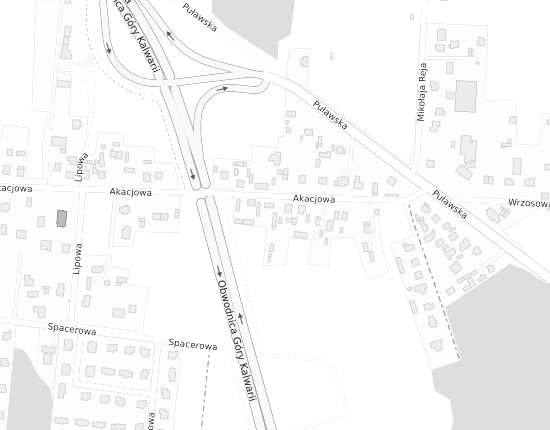 Mapa z adresem organizacji
