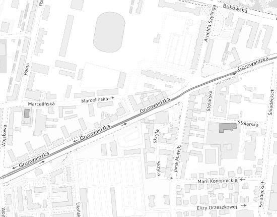 Mapa z adresem organizacji