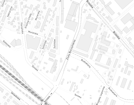 Mapa z adresem organizacji