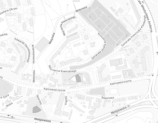 Mapa z adresem organizacji