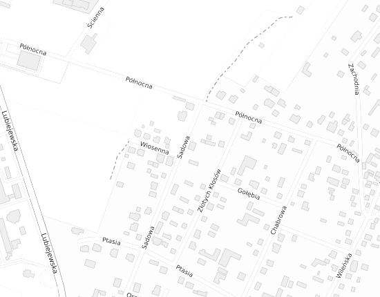 Mapa z adresem organizacji