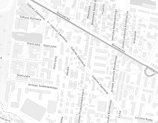 Mapa z adresem organizacji