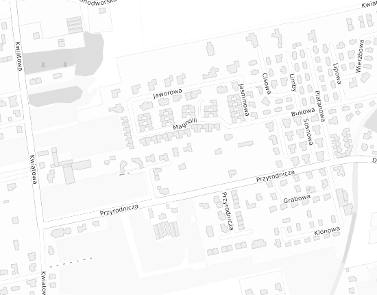 Mapa z adresem organizacji