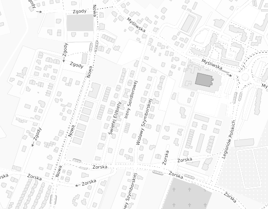 Mapa z adresem organizacji