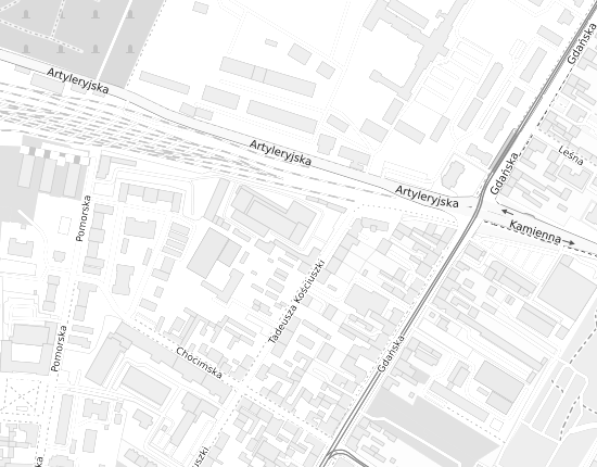 Mapa z adresem organizacji