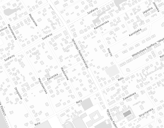 Mapa z adresem organizacji