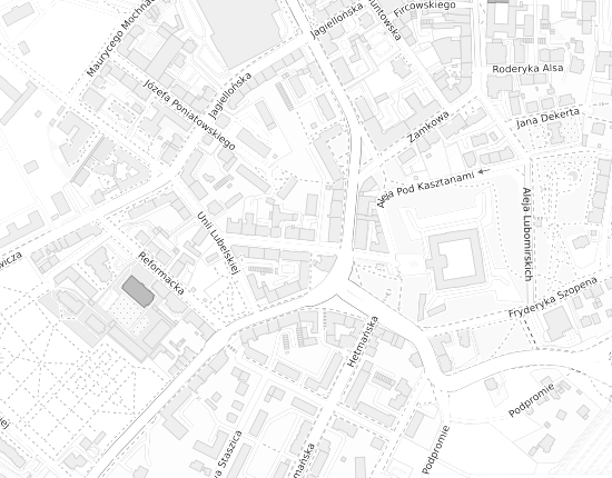 Mapa z adresem organizacji