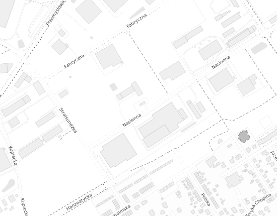Mapa z adresem organizacji